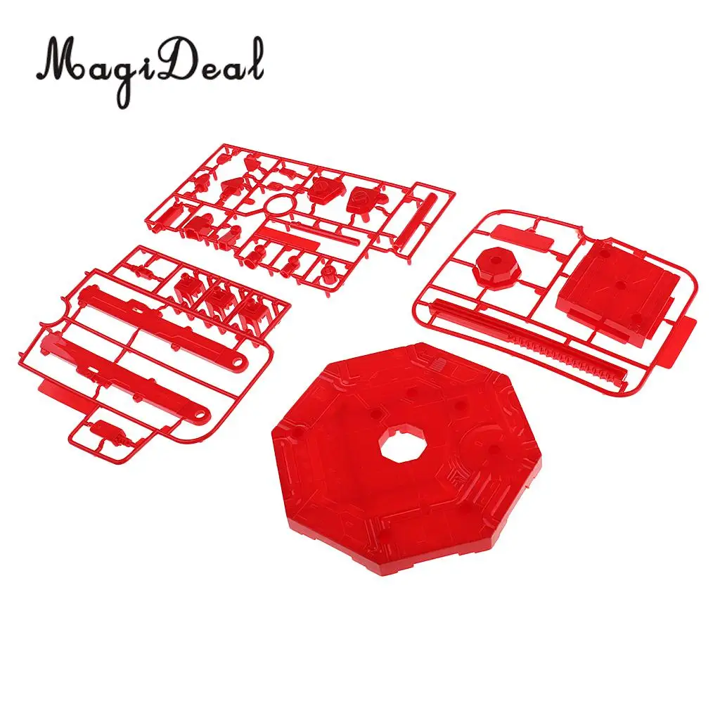 MagiDeal 1Pc Plastic Action Base Stand Display Support for 1/100 MG Gundam Action Figure Model Dolls 4Colors