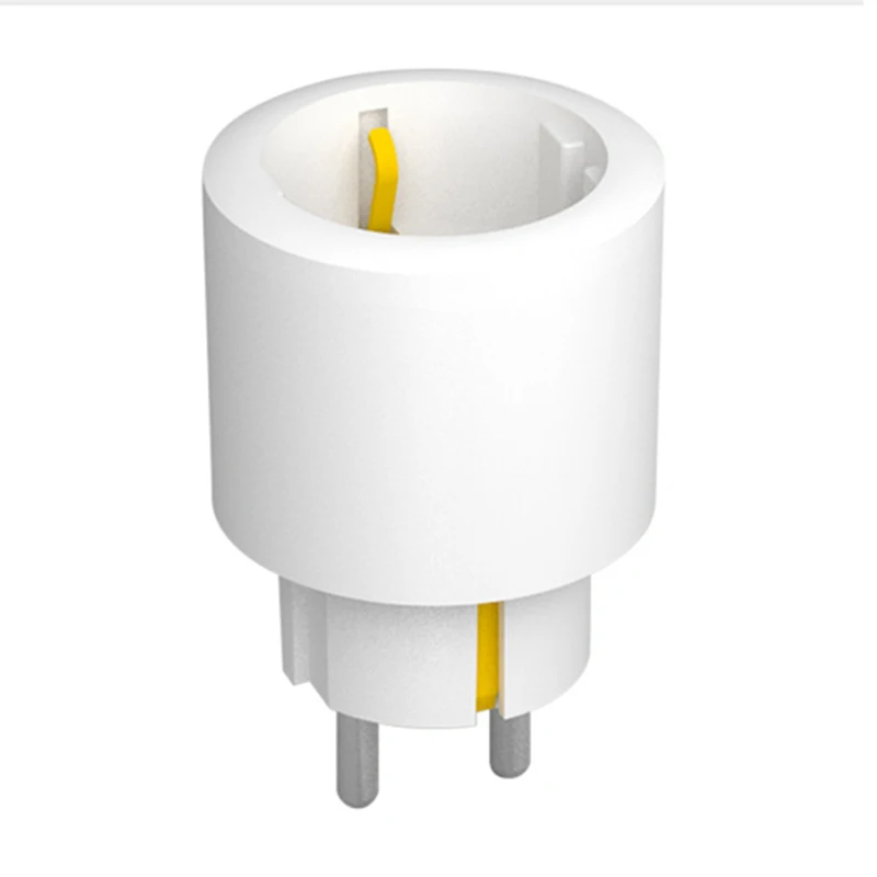 

Mini EU Plug 16A Smart Wifi Wireless Switch Timer Power Plug Socket Remote Control energy saving Voice Control(EU Plug)