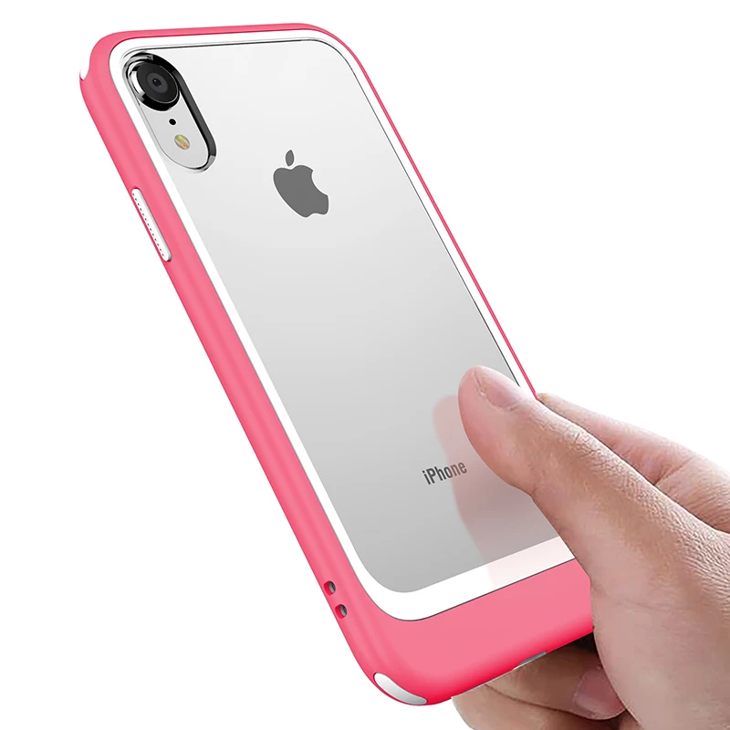 

For iPhone XR Case Ultra Slim Hybrid Shockproof Cover Clear Hard PC Flexible TPU Rugged Phone Cases for iPhone XR XS XS MAX Capa