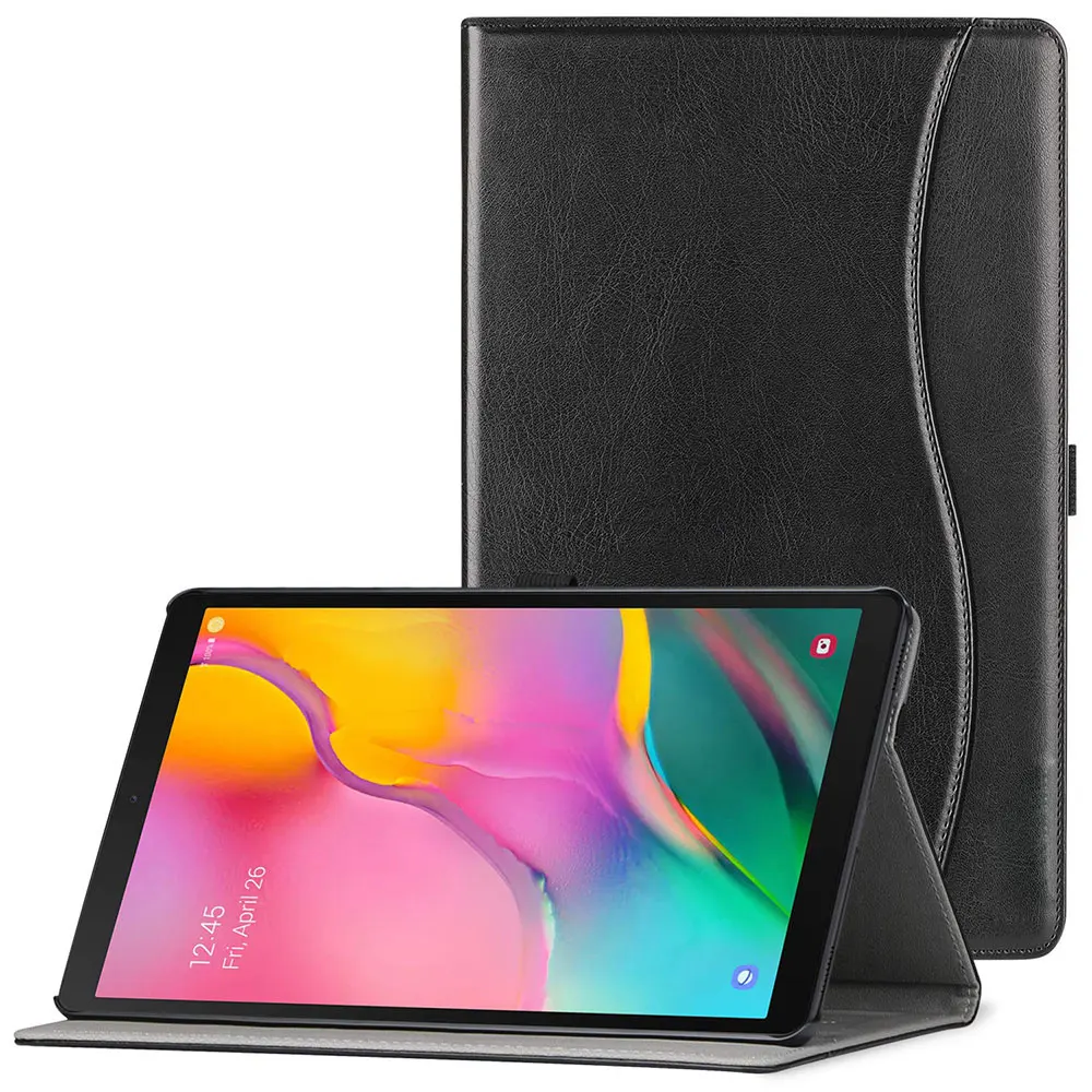 

BOZHUORUI case for Samsung Galaxy Tab A 10.1" 2019 tablet SM-T510 SM-T515 PU Leather Folding Stand with Auto Wake/Sleep Cover