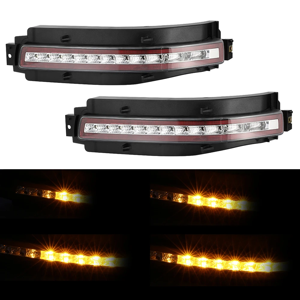 

2 pieces Dynamic LED Turn Signal Light Backup Brake Lamp Clear Lens Sequential Reverse Brake Light For Nissan 350Z 2003-2009