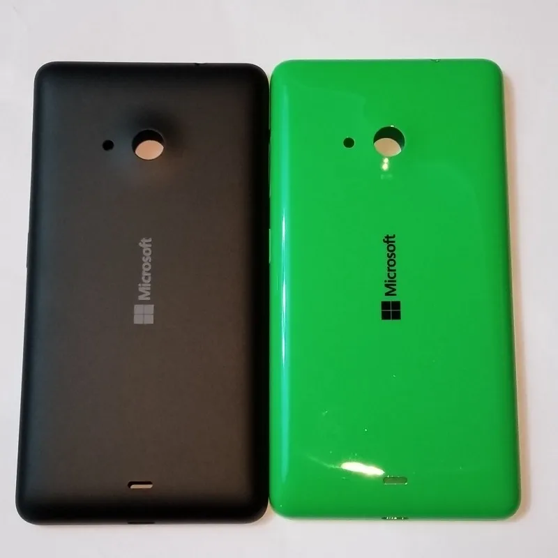 Оригинальный чехол для Nokia lumia 535 задняя крышка Microsoft аккумулятора с боковым