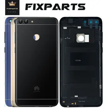 Original for Huawei P Smart Back Battery Cover Rear Housing Case Add Camera Lens Replace For Huawei Enjoy 7S Smart Battery Cover skinbox slim silicone 4people чехол для huawei p smart enjoy 7s transparent