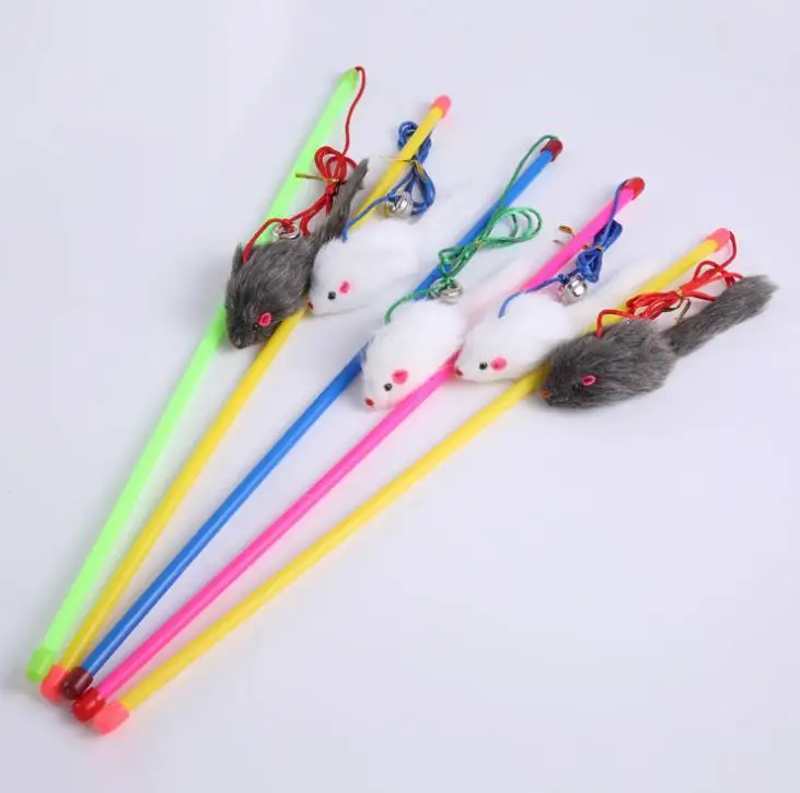 48.5cm Cat Teaser Toy Rod cat bell toys scratching toys biting toys