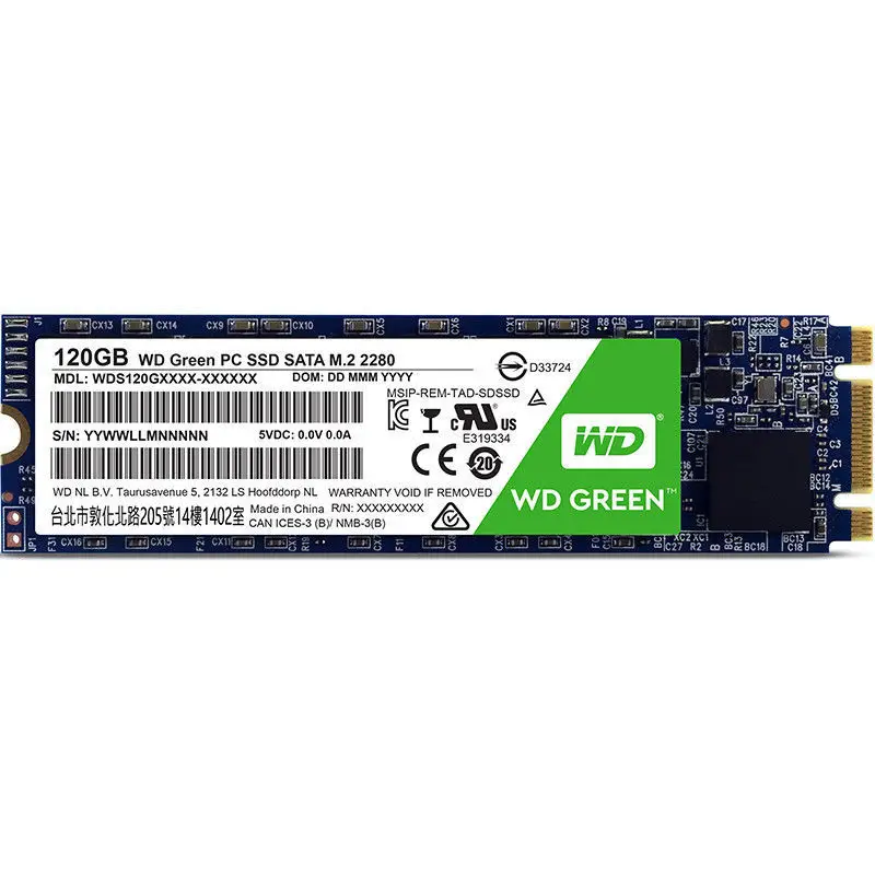 Western Digital 2280 M2 SSD M.2 SSD 120 GB/240 GB/480 GB 2280 M2 SATA SSD M.2 SSD-M2 480GB 240 GB 1