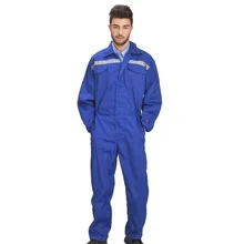 Механик носить комбинезон Мужская Рабочая одежда со светоотражающими лентами Рабочий Комбинезон для мужчин