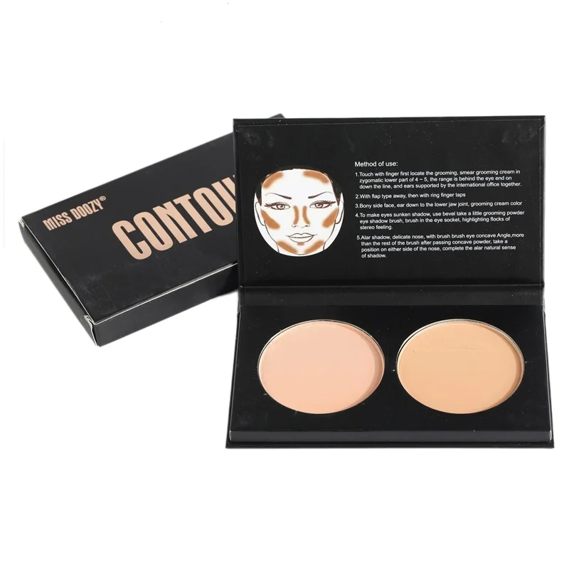 2 Color Contouring Makeup Kit Cream Based Professional Concealer