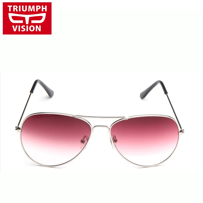 TRIUMPH очки для зрения de sol Feminino синие солнцезащитные очки для женщин для вождения пилота зеркальные линзы медная оправа солнцезащитные очки женские оттенки - Цвет линз: 009