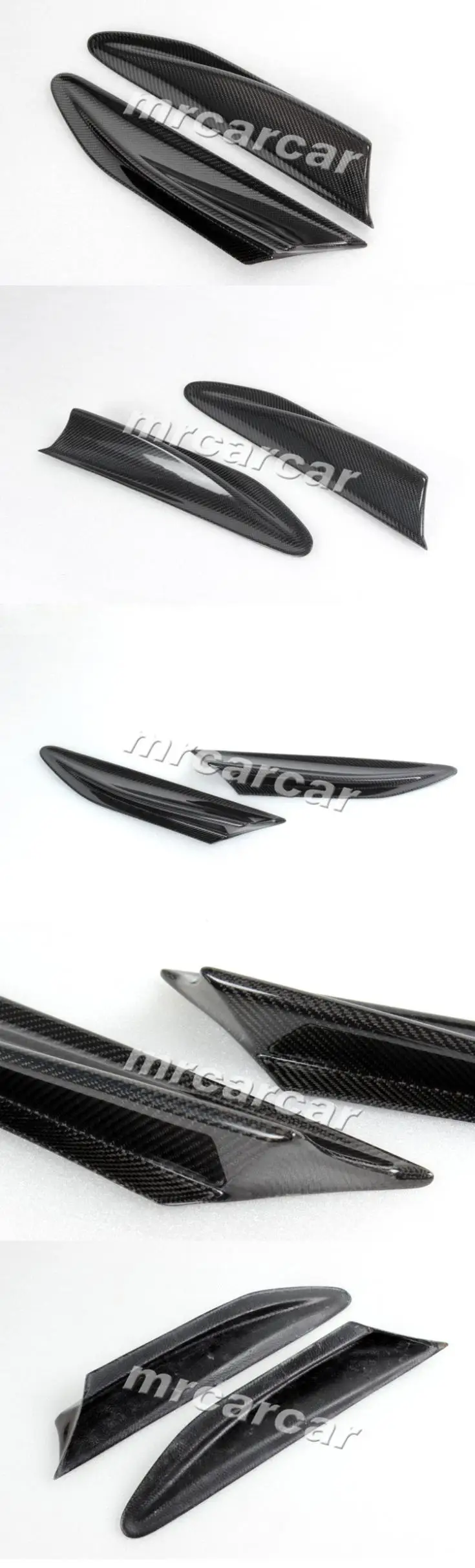 2 шт./компл. углеродного волокна сторона крыло ребристый воздушный отверстия планки для Toyota GT86 Scion FR-S 2012- стайлинга автомобилей