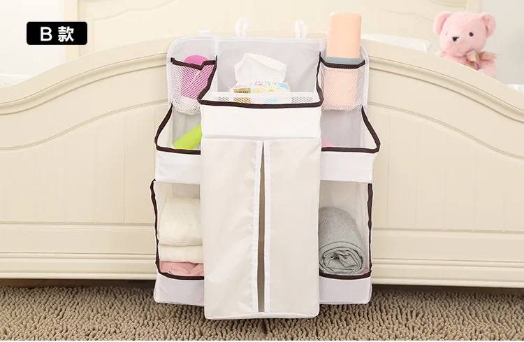 Baby Bedding Set Cribs Hang Bags Storage Bag Organizer Hanging Up Baby Diaper Nappy Pockets Babies Receive