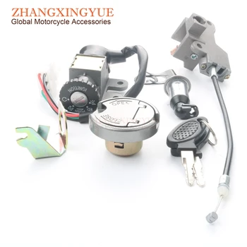 

Scooter Lock Set & 5 Plug Ignition Lock & Tank Cap for TNT MOTOR Roma Strada 50cc 4 stroke