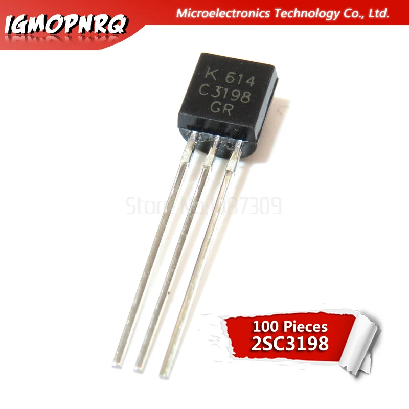 100 шт. 2SC3198 TO-92 C3198 TO92 2SC3198-GR Новый полупроводниковый Триод Products co. ltd | Электронные