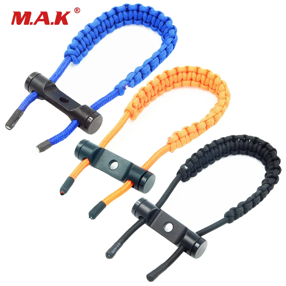 

High Quality Adjustable Braided Bow Wrist Sling Bow Strap for Recurve Bow Compound Bow Straight Bow Archery Hunting
