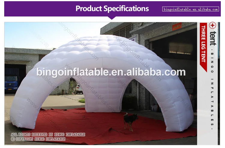 BG-A1227-three leg tent-bingoinflatables_01