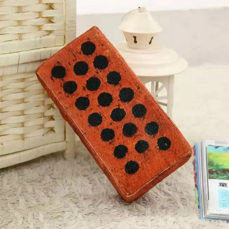 

Stuffed Toy Simulation Brick Plush Toy Stuffed Funny Brick Plush Soft Toys For Children's Bed Toy
