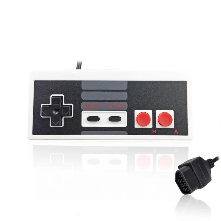 9 Pin резервный игровой контроллер для консольных игр 8bit игровая ТВ-приставка FC красный и белый ручка машины специальная игровая ручка