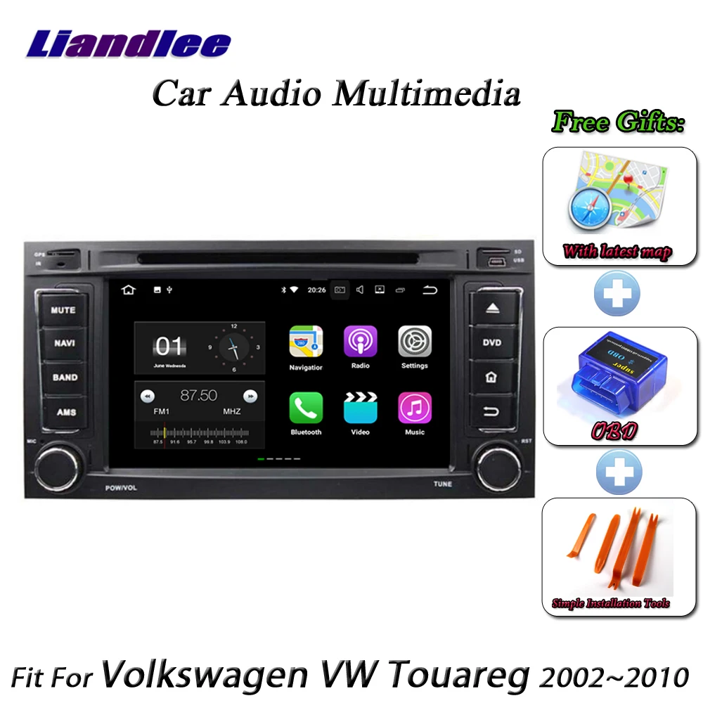 Top Liandlee Car Android System For Volkswagen VW Touareg 2002~2010 Radio CD DVD Player GPS Nav Navi Navigation HD Screen Multimedia 1