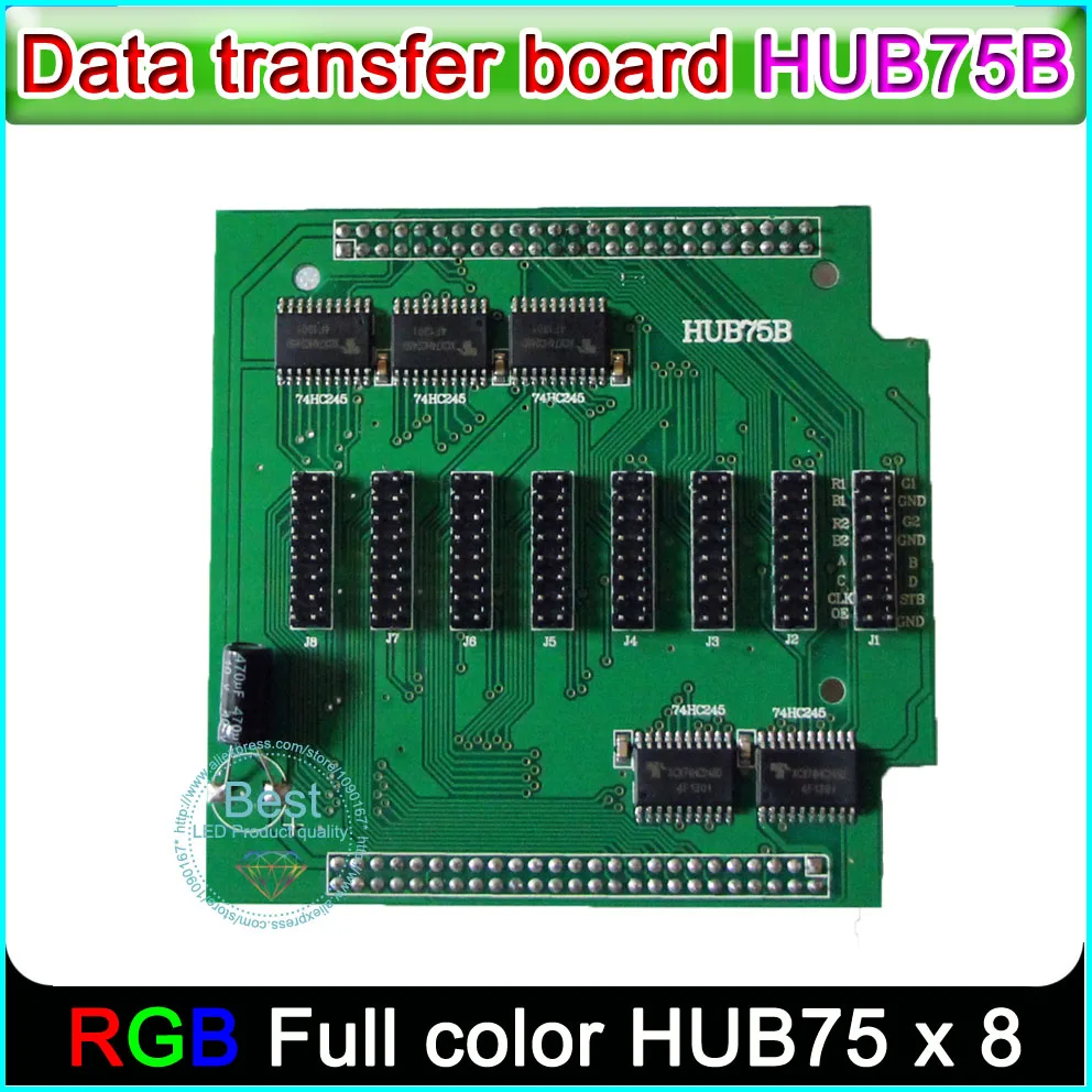 Полноцветный светодиодный дисплей P3 P4 P5 P6 P7.62 P8 P10 плата HUB75|led display|led controller p10controller