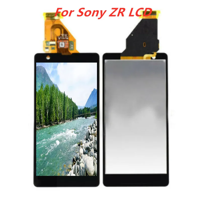 

4.6" Display For SONY Xperia ZR Display Touch Screen Digitizer Assembly Replacement ZR LCD M36h C5502 C5503 LCD Display