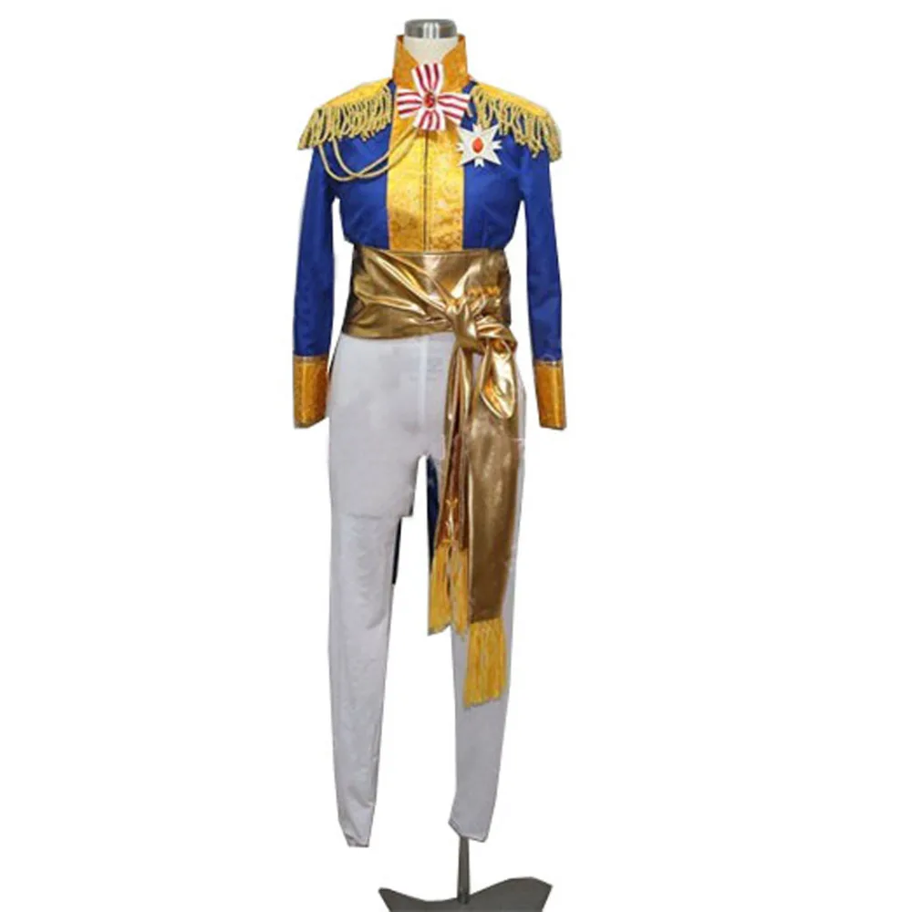 

2017 Versailles rose(Lady Oscar) High-grade Court Costume Blue Cosplay Costume