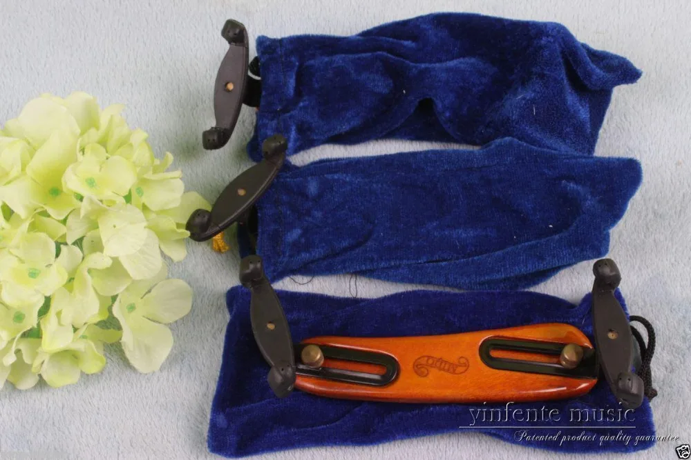 

3 pcs 4/4 violin shoulder rest Maple wood 4/4 - 3/4 Violin Accessory