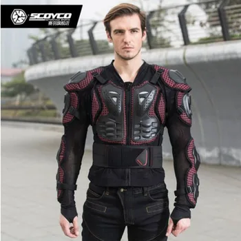 

2019 New SCOYCO Off-road motorcycle armor riding protective gear male anti-fall suits knight equipment armors clothing 2 colors