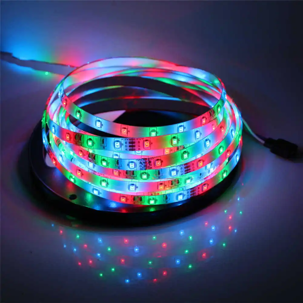 

5m LED Strip 2835/3528 SMD Waterproof non/ip65 DC 12V 60LEDs/m Flexible LED Light RGB LED Tape Lamp diode neon light Car lamp