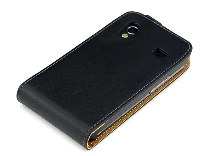 

Ultra Thin Genuine Leather Magnetic Buckle Vertical Flip Bag Case Mobilephone Back Cover Shell Skin For Samsung Galaxy Ace S5830