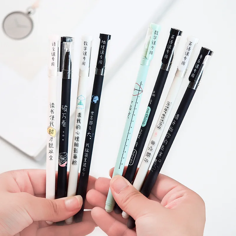 3pcs Student Creative Science Pen Needle Black Wholesale I Academic | Канцтовары для офиса и дома