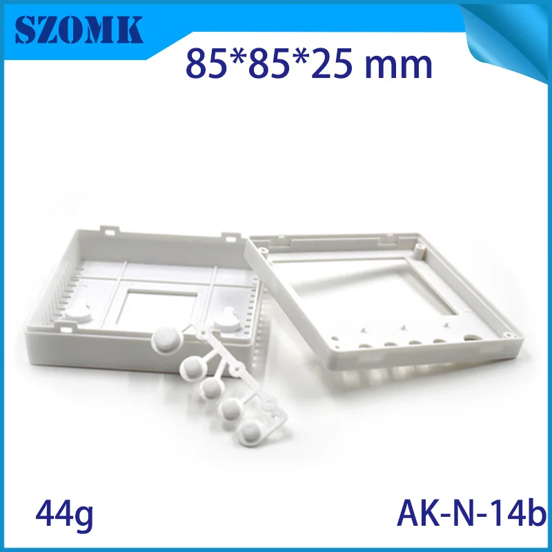 1 шт., 85*85*25 мм SZOMK lcd пластиковый распределительный корпус pcb дизайн пластиковая коробка для электроники проект управления корпусом