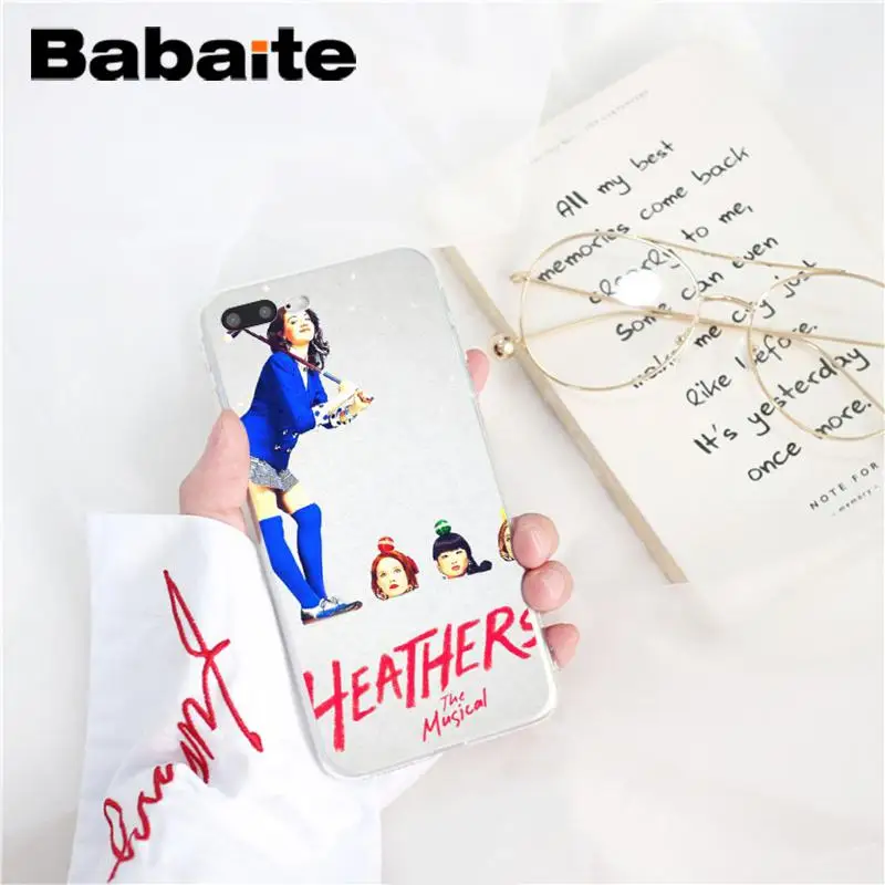 Babaite Heathers Broadway Musical DIY роскошные аксессуары для телефонов Чехол для iPhone 8 7 6 6S Plus X XS MAX 5 5S SE XR 10 чехол s - Цвет: A8