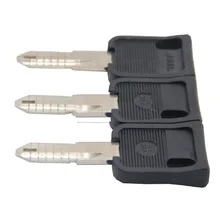 Выгравированный линейный ключ для 2 в 1 LiShi NE72 forPeugeot 206/207/C2/07 зубы Заготовка ключа замка зажигания автомобиля слесарный инструмент для домашних животных(10 шт