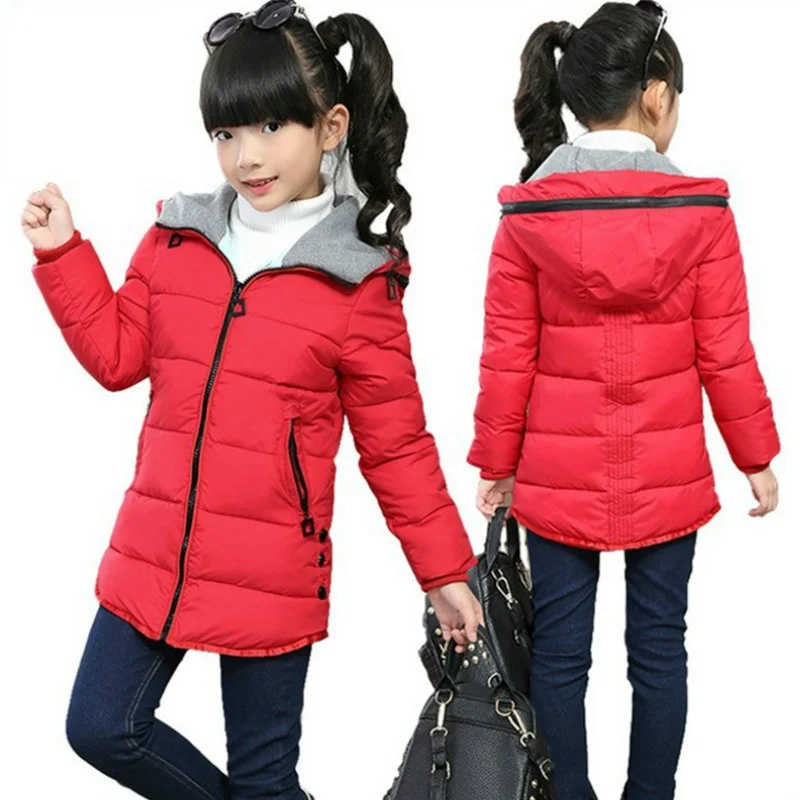 Christmas Jackets for girls winter coat New fashion children clothing