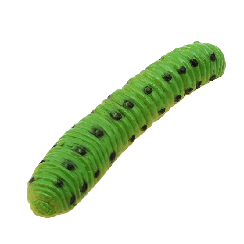 12 шт./компл. моделирование гусеница зеленый червь ползать насекомых животных шалость Tricky преследовать другие игрушки