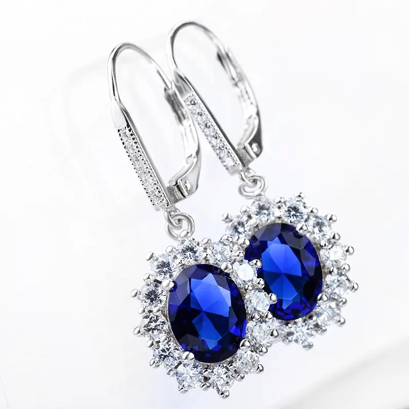 925 Sterling silver drop earring GNE0955 (9)