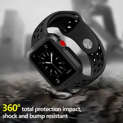 38-42 мм Новые силиконовая резинка часы для Apple iWatch ремешок Ремешок для Apple Watch1 2 3 наручные ремешок Браслет замена