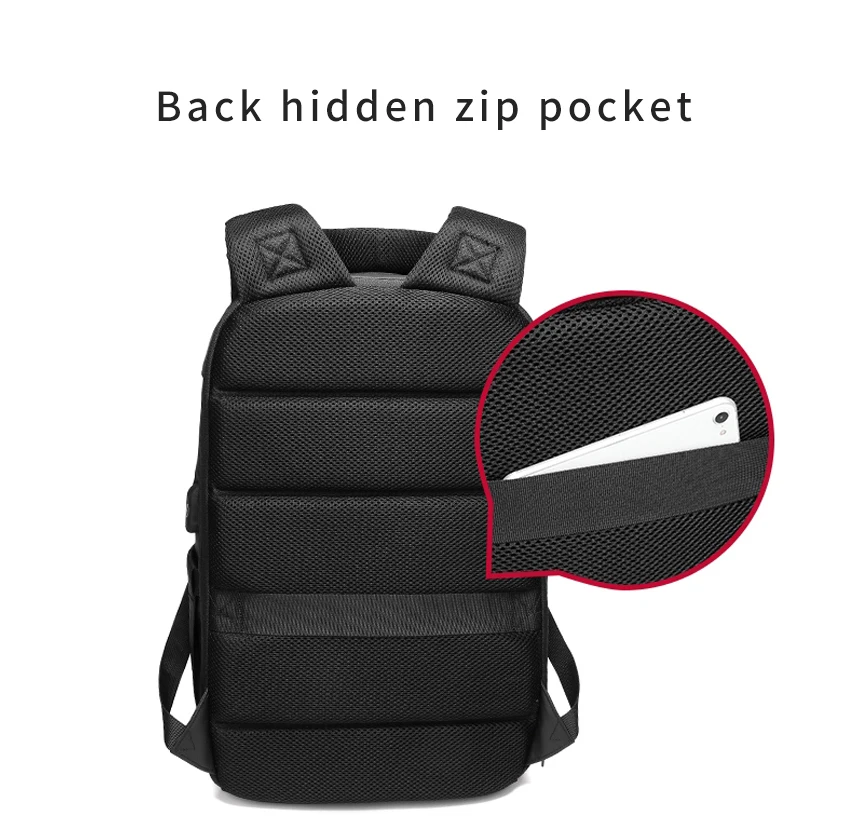 Smart backpacks Multifunctional waterproof backpack USB interface laptop Travel Backpack Large capacity teen student bag