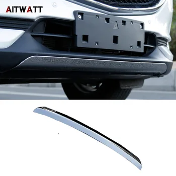 

For Mazda CX-5 CX5 2017 2018 Exterior ABS Chrome Front Grille Bumper Cover Protector Trim 1Pcs Car Accessories AITWATT
