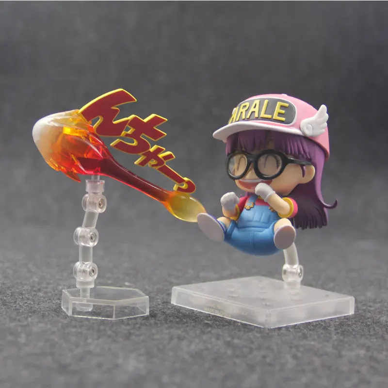 

10CM Cute Cartoon Classic Anime Doctor IQ Dr Slump Arale Joint Movable PVC Action Figure Kids Gift