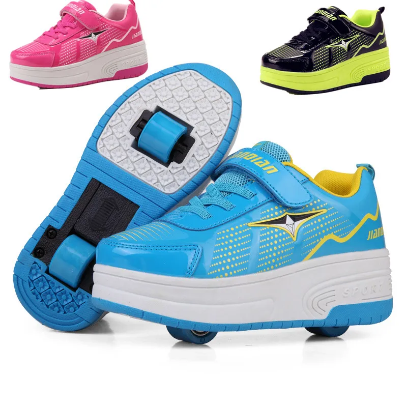 EUR 28-42 الأزرق الأطفال صغار أحذية التزلج الأسطوانة الاطفال رياضية مع اثنين heelies الفتيان الفتيات عجلات أحذية الكبار عارضة الفتيان أحذية EUR 28-42 الأزرق الأطفال صغار أحذية التزلج الأسطوانة الاطفال رياضية مع اثنين heelies الفتيان الفتيات عجلات أحذية الكبار عارضة الفتيان أحذية