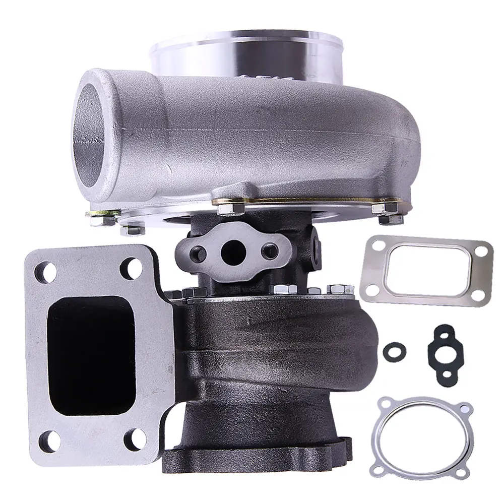 

Turbo Turbocharger Anti Surge GT3582 GT35 T3-Flange AR 0.63 Water Cooled for Nissan Skyline R33 AR .63 A/R 0.7 RB25 RB20 Engine