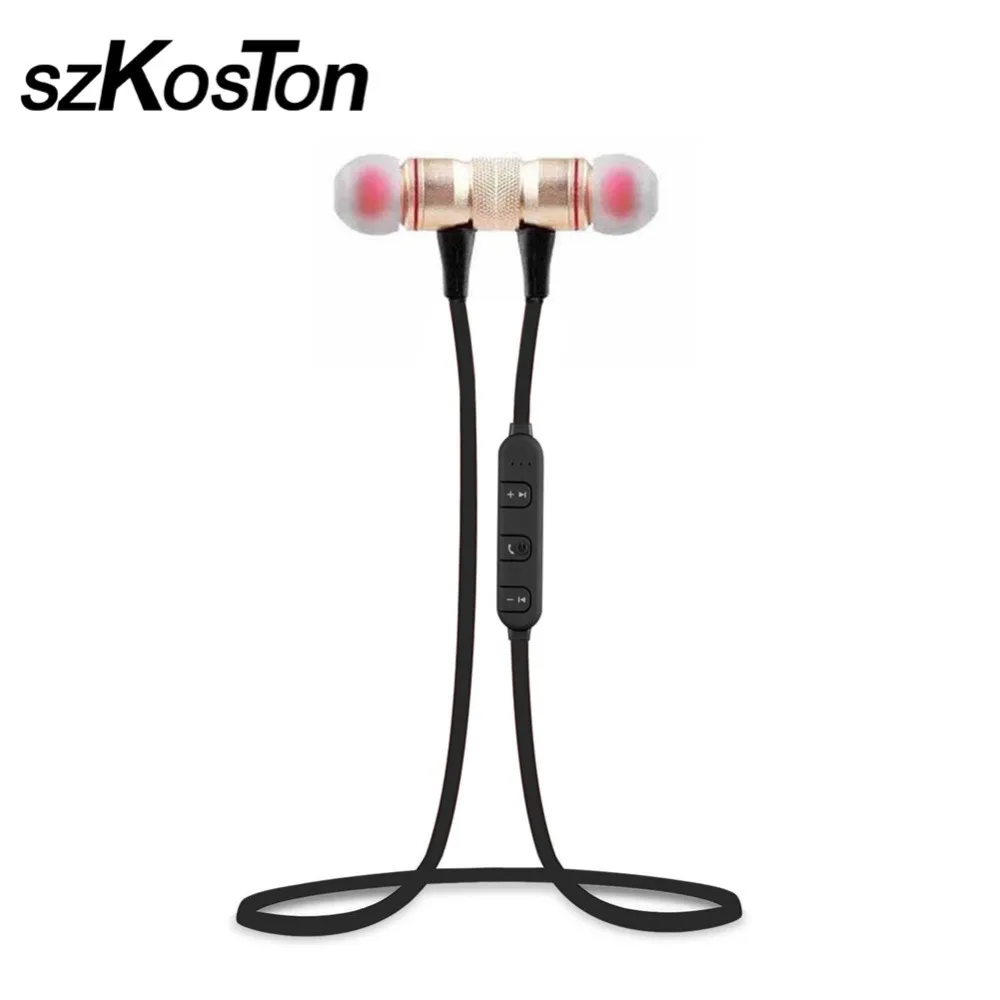 

In-ear Bluetooth Earphones Bluetooth 4.1 Wireless Sports 3D Stereo Headset with Mic Noise Cancelling for Xiaomi iPhone Sumsang