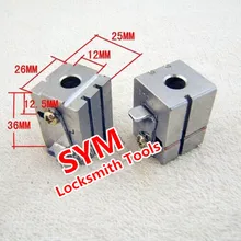 Ключ машины зажим для DEFU 498B копировально-фрезерный станок для обработки замочных ключей Замена приспособления для модели 498B [один набор]