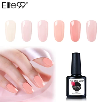 

Elite99 New Two-Step Color Base Coat 10ml Soak Off Color Gel or Base Coat Two Using Ways Gel Polish Manicure Nail Art Varnishes