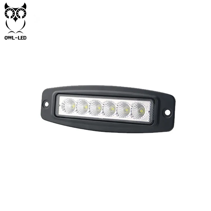 Single-Row-LED-Light-Bar-TEEHON-7-inch-18W-Flood-Spot-Flush-Mount-LED-Light-Pods