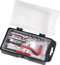 M12 X 1.25 Auto Helical Coil Acciaio Filo Inserto Helicoil Riparazione Discussione Tool Kit Per Il Motociclo AT2059G