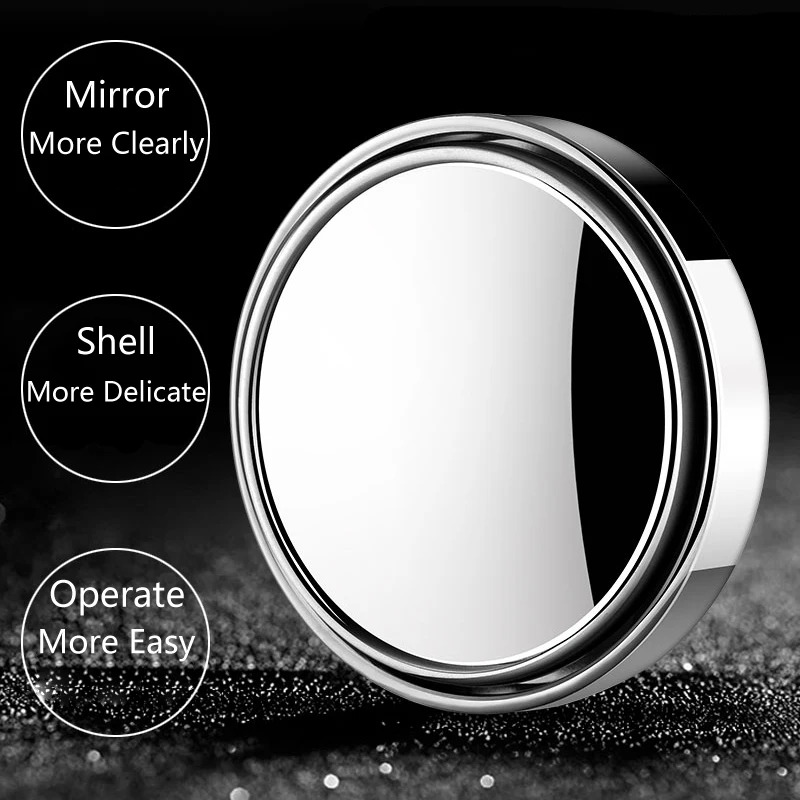 2x 5cm Self Adhesive Round Blind Spot Mirrors to fit Mitsubishi Carisma Eclipse