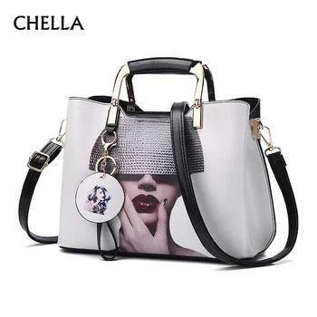 

Women Handbag PU Leather Luxury Handbags Female Bags Designer Floral Pattern Shoulder Bag Casual Ladies Evening Bags Tote SS0313