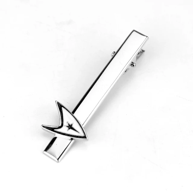 hanchang fashion movie jewelry star trek federation tie clips