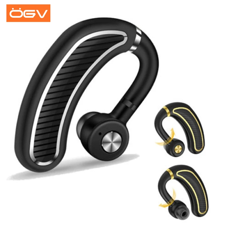 

OGV Wireless Bluetooth 4.1 Business Sports Headsets Earphone 300mAh Super Long Standby for IOS and Android Smartphones